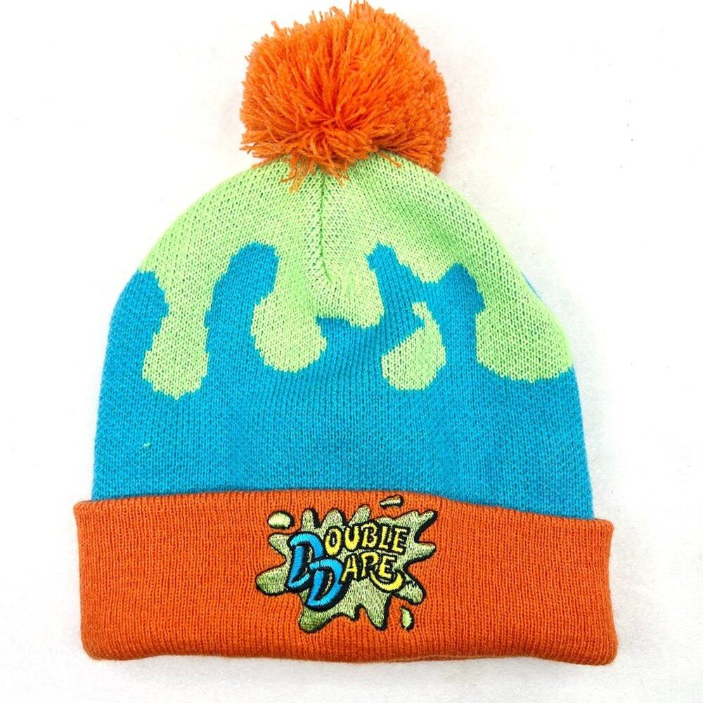 Nickelodeon Double Dare Pom Pom Winter Hat